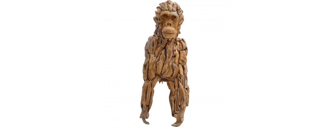 Walking Gorilla Sculpture 150cm - Image 4