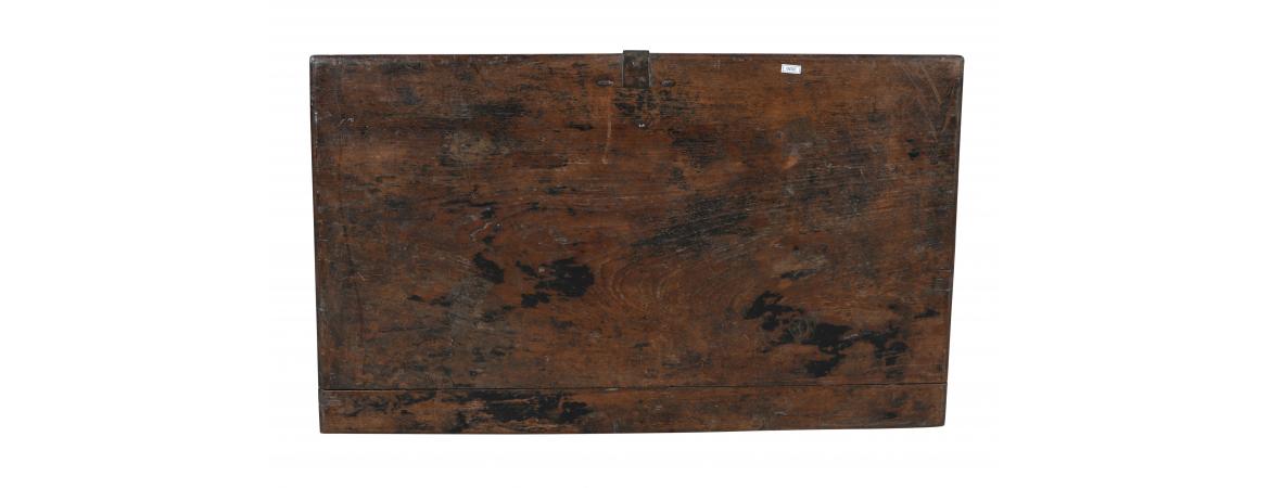 Dark Finish Antique Chest - Image 5